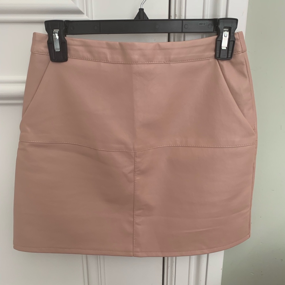 Pink Mini Skirt